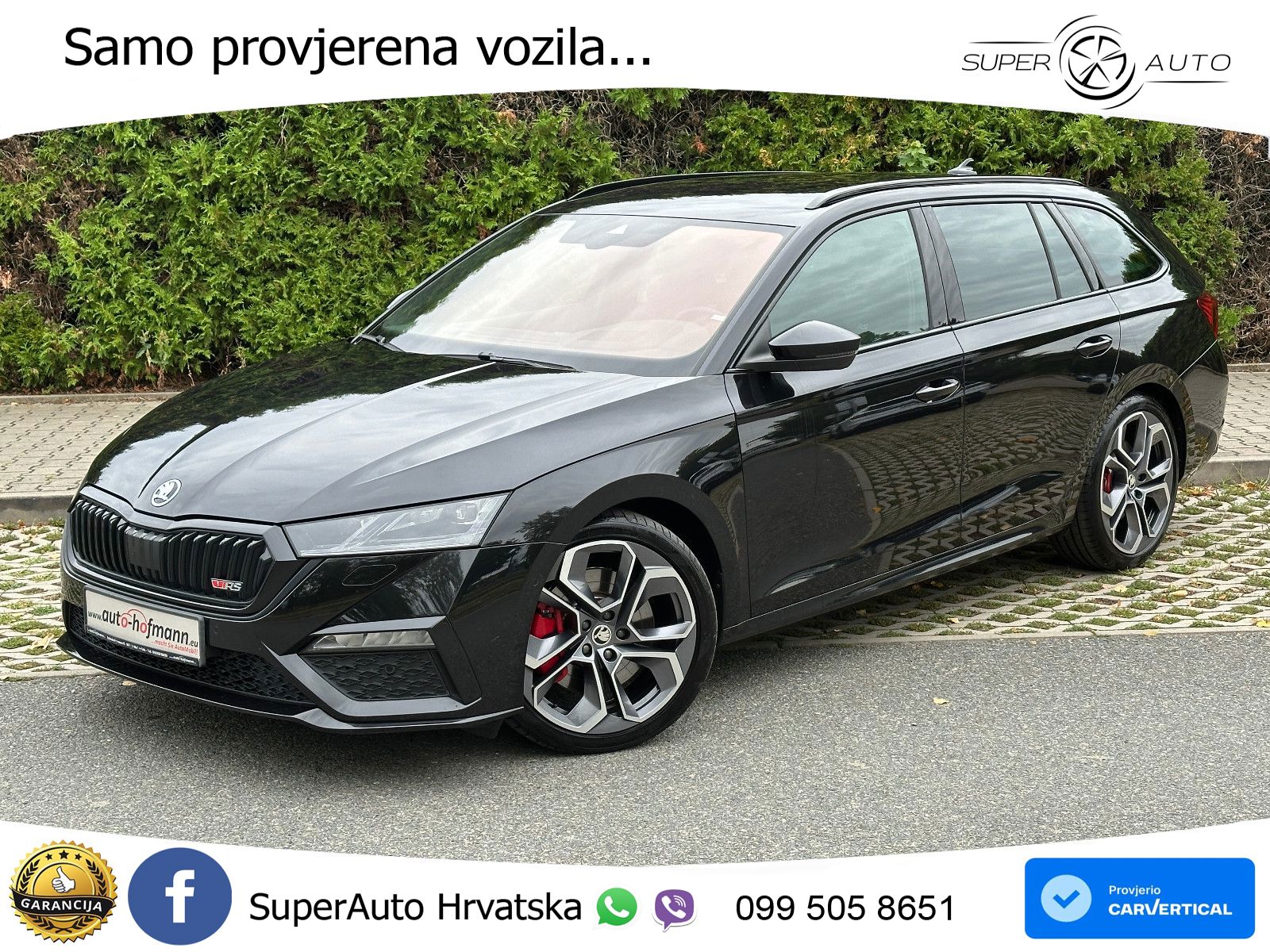Škoda Octavia Combi RS 2.0 TSI (245 KS) DSG LED+GR SJED+ACC