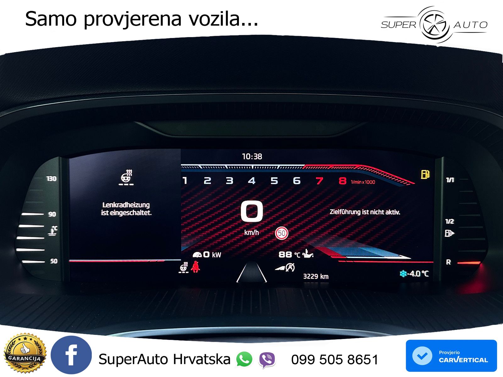 Škoda Octavia Combi RS 2.0 TSI (245 KS) DSG LED+GR SJED+ACC