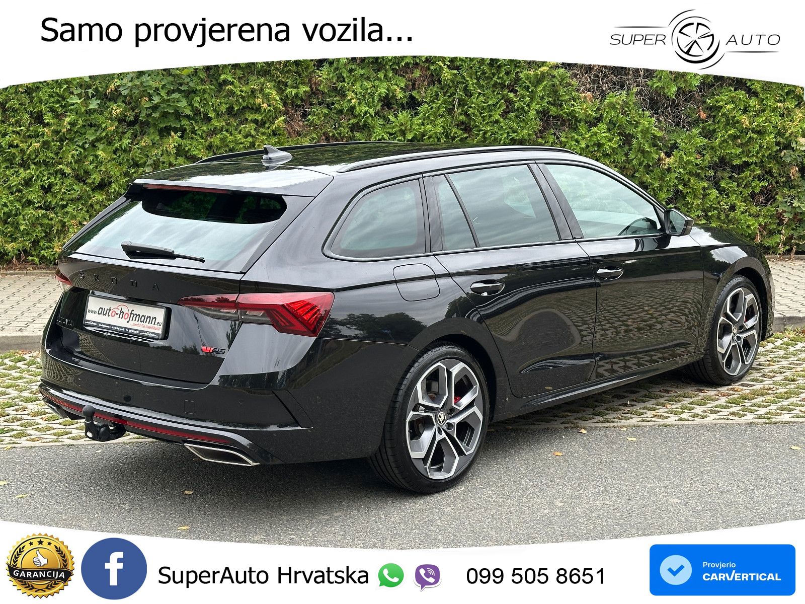 Škoda Octavia Combi RS 2.0 TSI (245 KS) DSG LED+GR SJED+ACC