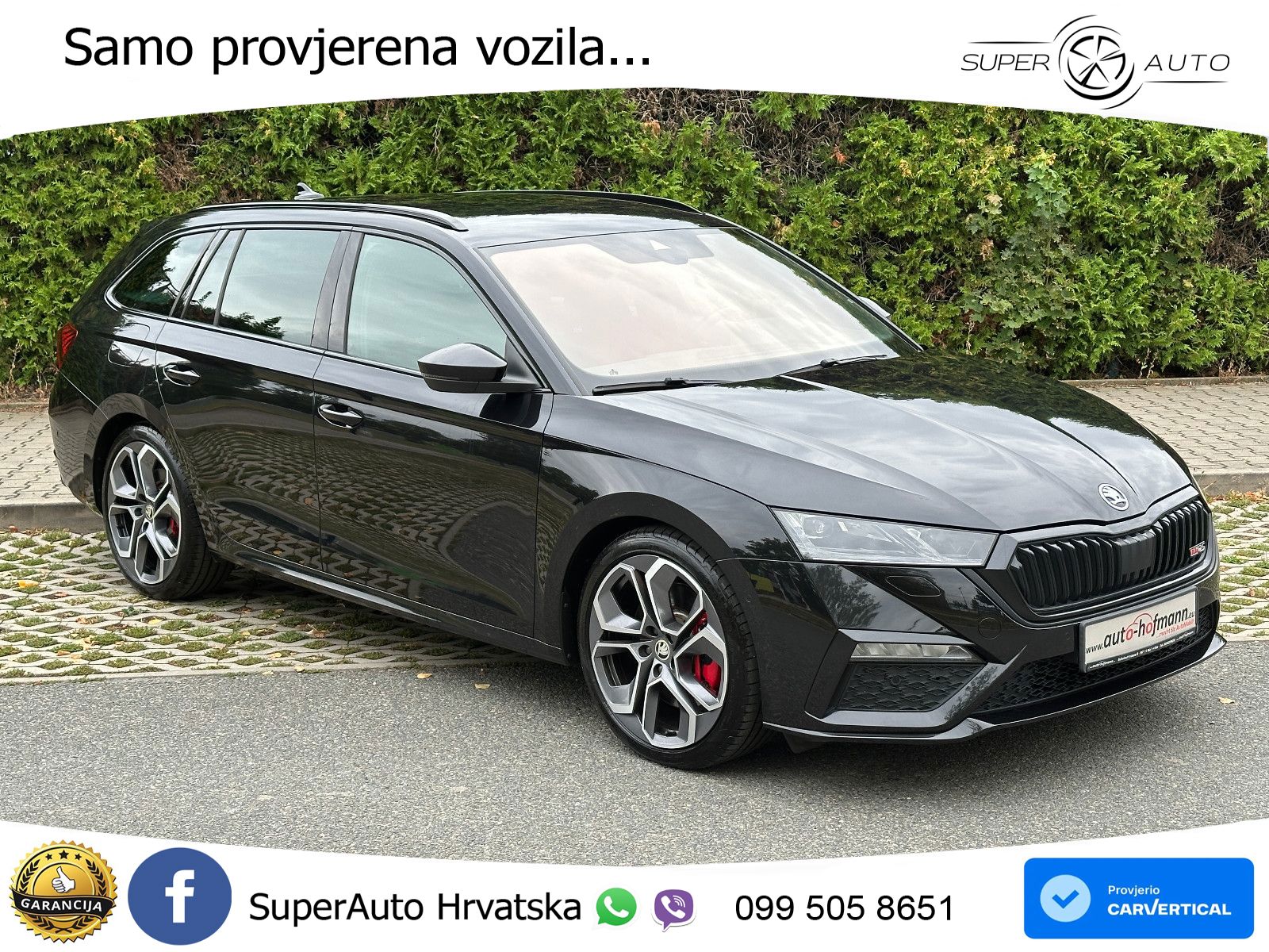 Škoda Octavia Combi RS 2.0 TSI (245 KS) DSG LED+GR SJED+ACC