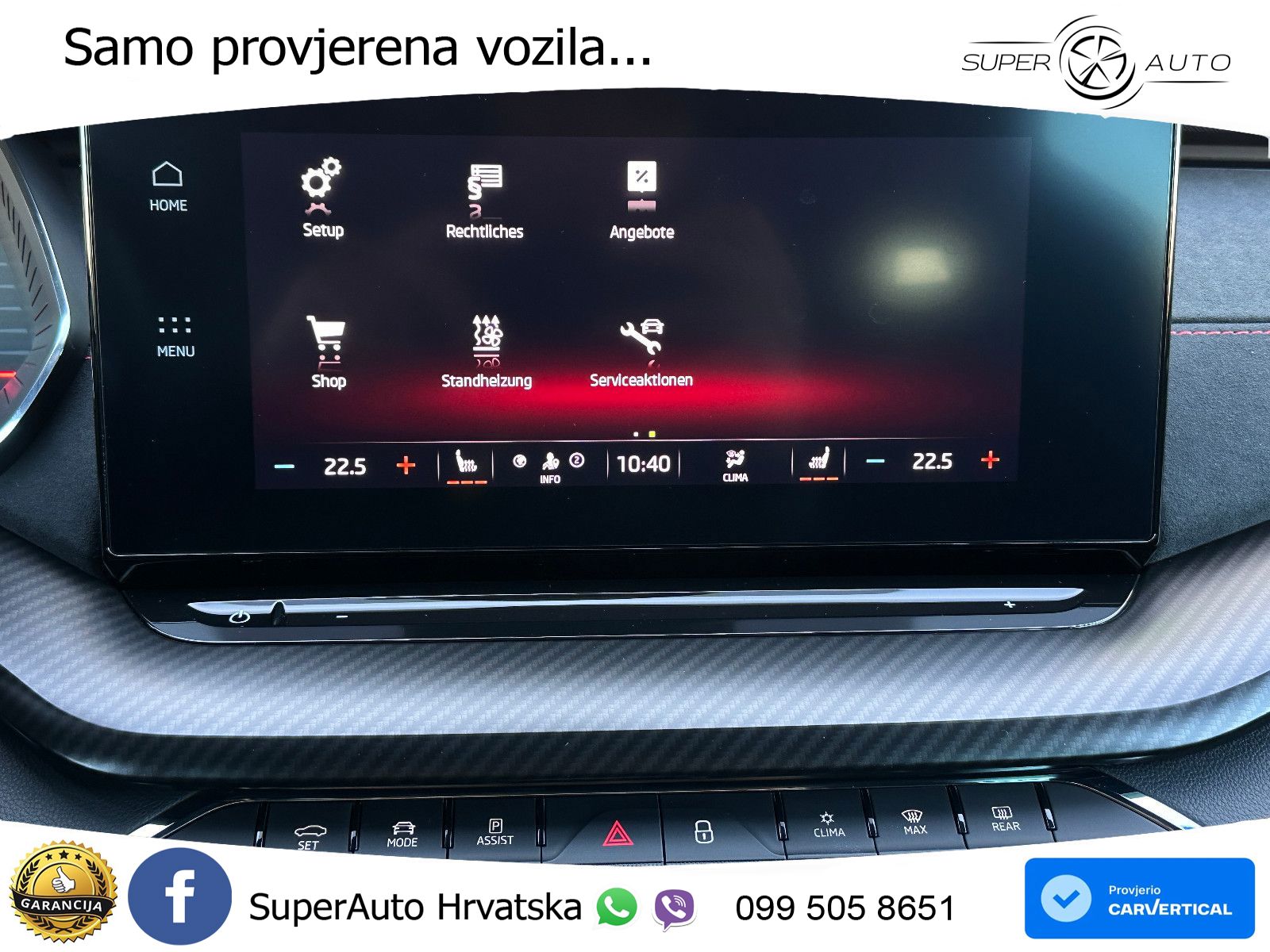 Škoda Octavia Combi RS 2.0 TSI (245 KS) DSG LED+GR SJED+ACC