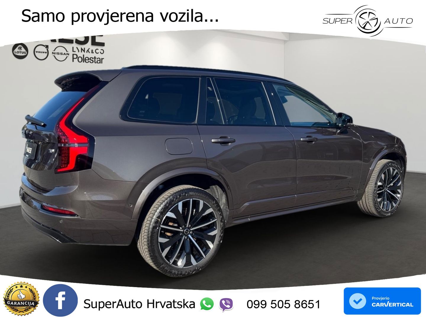 Volvo XC90 2.0 T8 AWD Automatic ACC+HEAD+4xGR SJED+360+PANO