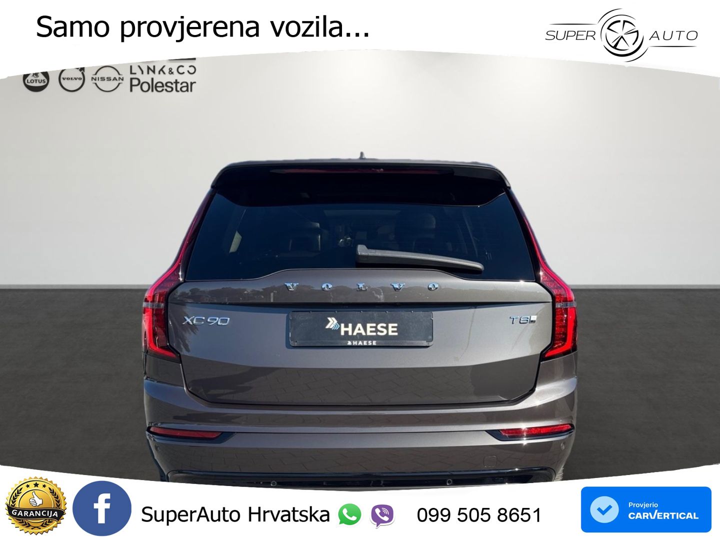 Volvo XC90 2.0 T8 AWD Automatic ACC+HEAD+4xGR SJED+360+PANO