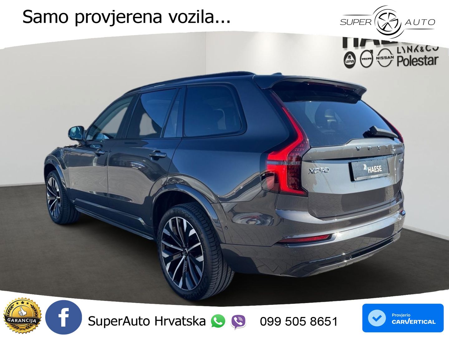 Volvo XC90 2.0 T8 AWD Automatic ACC+HEAD+4xGR SJED+360+PANO