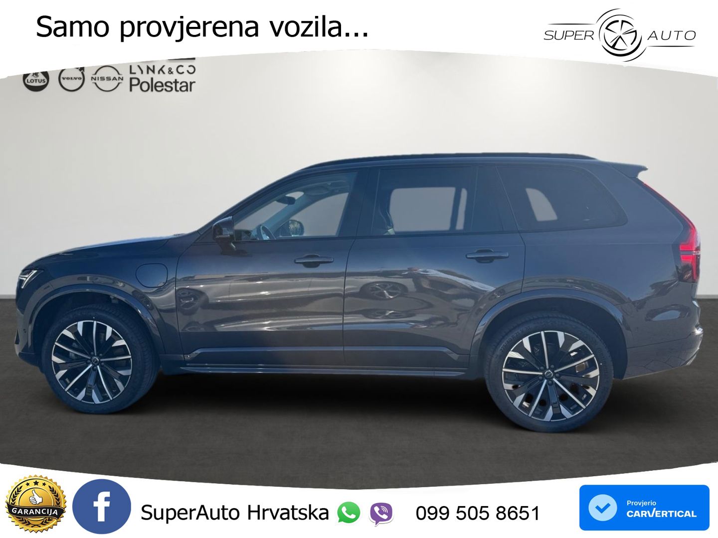 Volvo XC90 2.0 T8 AWD Automatic ACC+HEAD+4xGR SJED+360+PANO