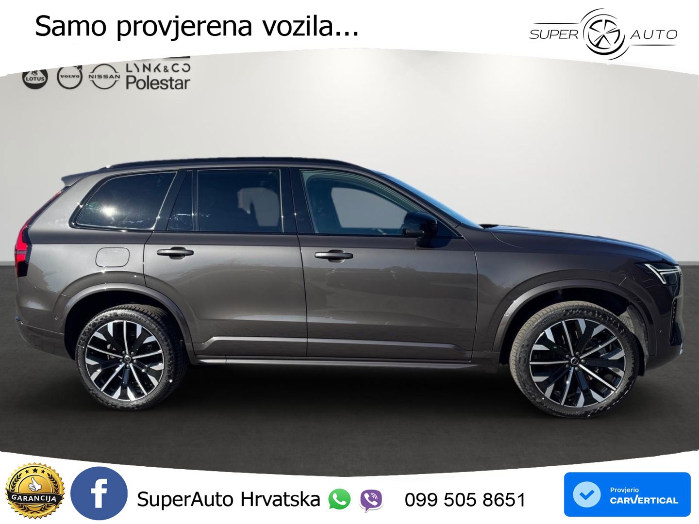 Volvo XC90 2.0 T8 AWD Automatic ACC+HEAD+4xGR SJED+360+PANO