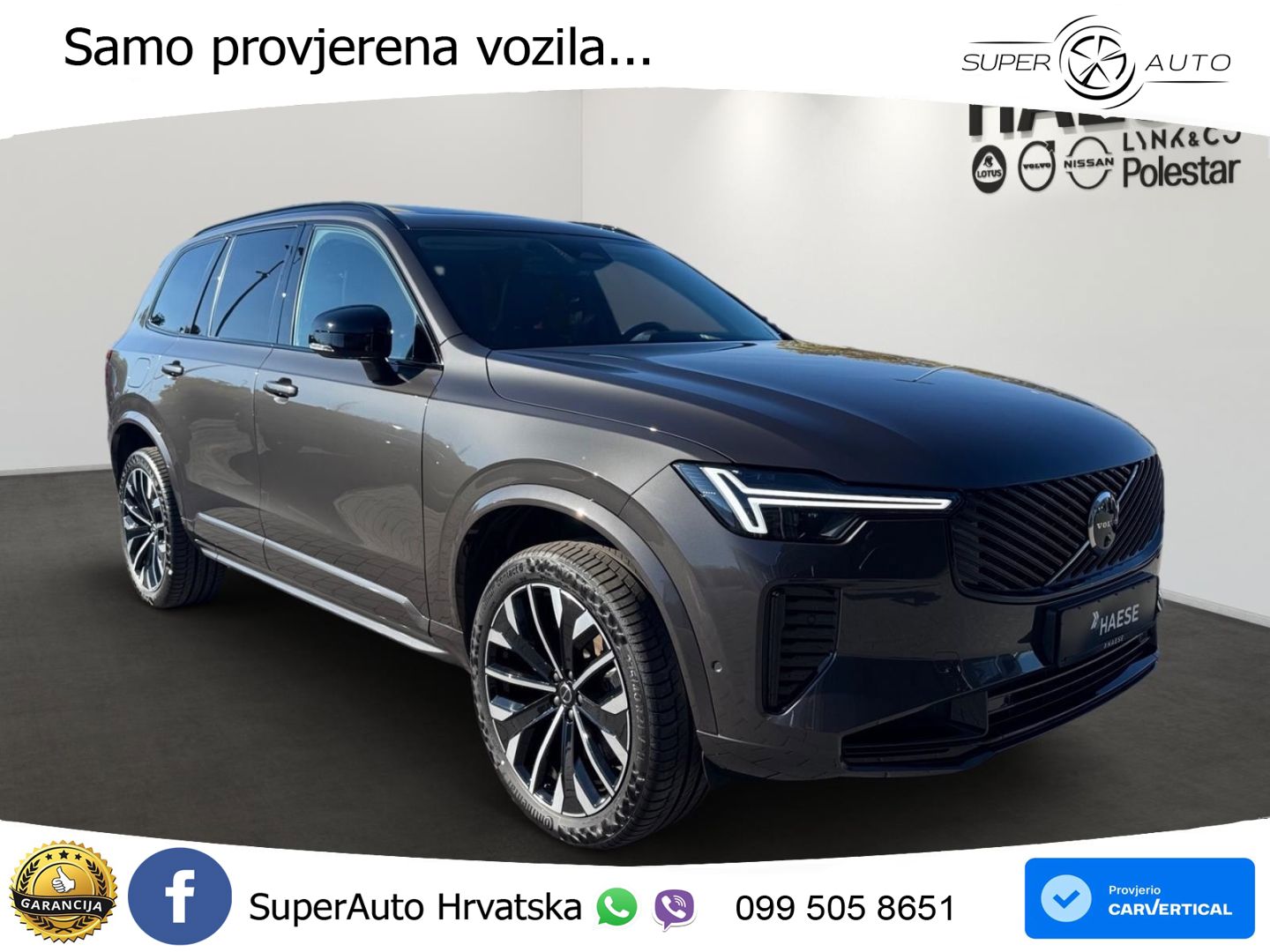 Volvo XC90 2.0 T8 AWD Automatic ACC+HEAD+4xGR SJED+360+PANO