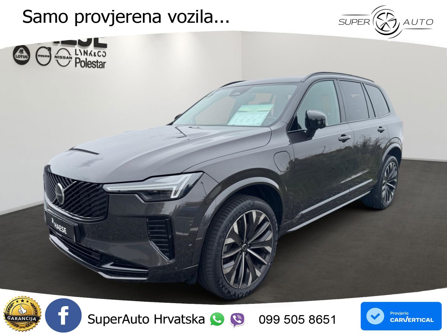 Volvo XC90 2.0 T8 AWD Automatic ACC+HEAD+4xGR SJED+360+PANO