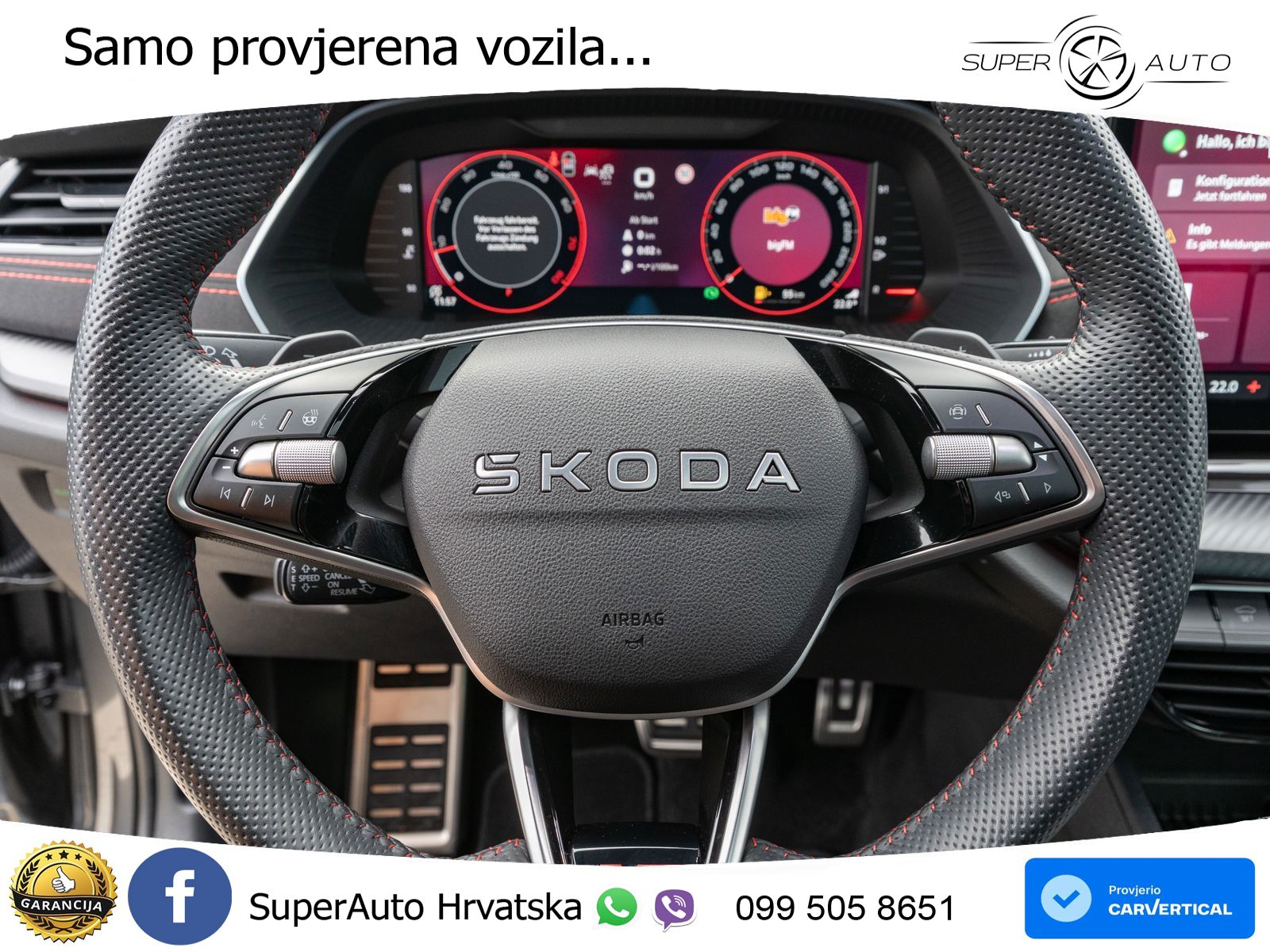 Škoda Octavia Combi RS 2.0 TSI (265 KS) DSG LED+GR SJED+ACC