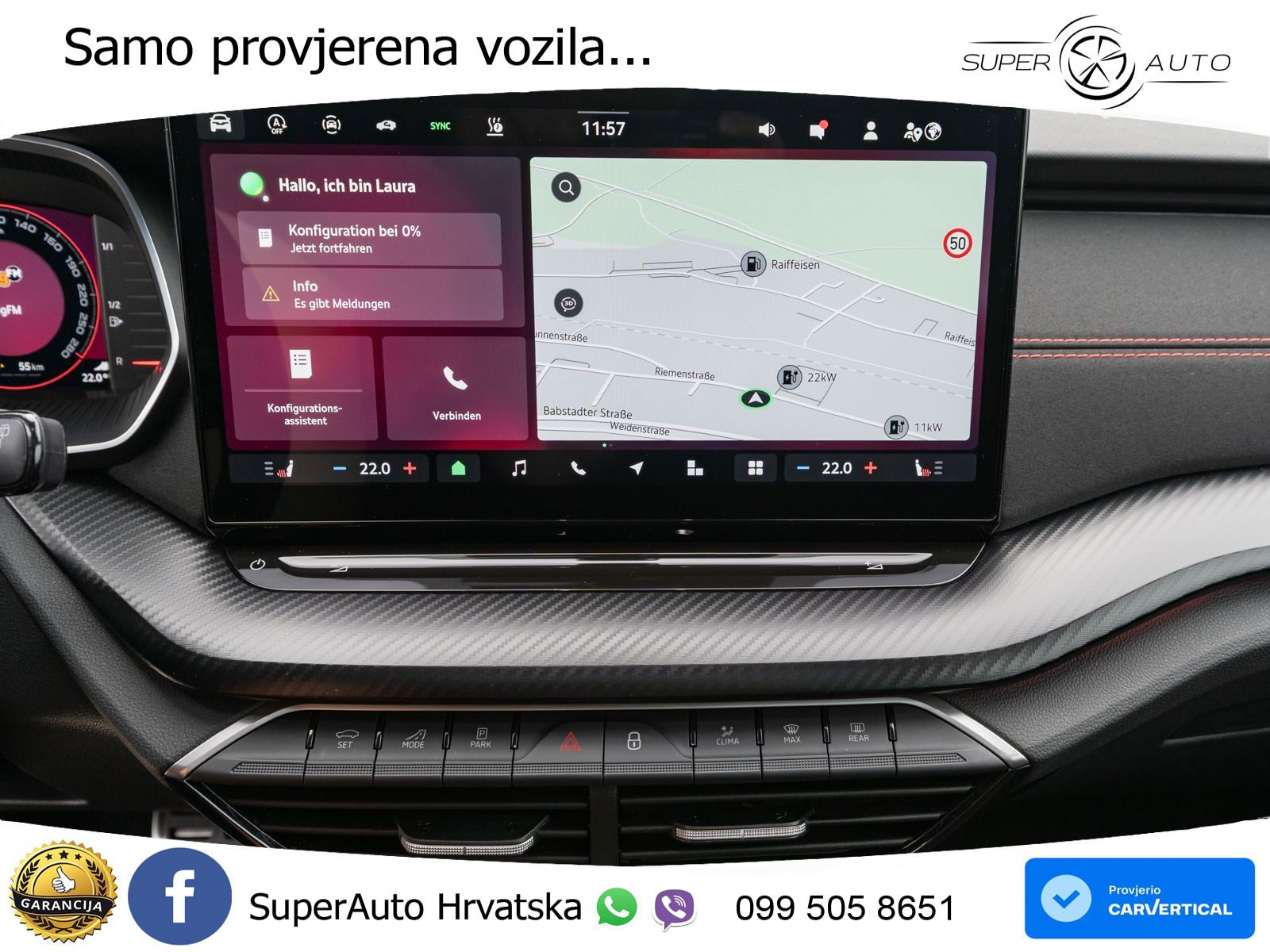 Škoda Octavia Combi RS 2.0 TSI (265 KS) DSG LED+GR SJED+ACC
