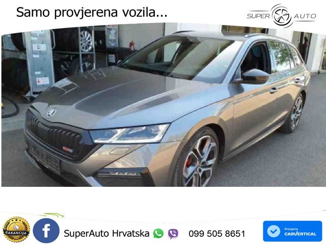 Škoda Octavia Combi RS 2.0 TDI (200 KS) DSG LED+GR SJED+ACC