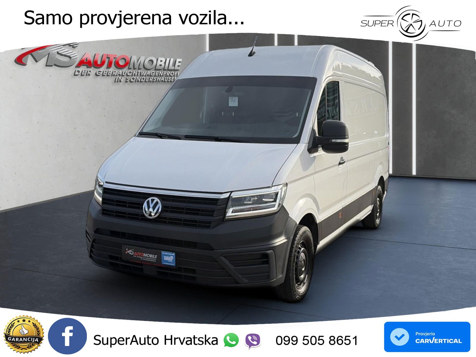 Volkswagen Crafter Kasten 35 mittellang Hochdach FWD*L2 H2* 177 KS