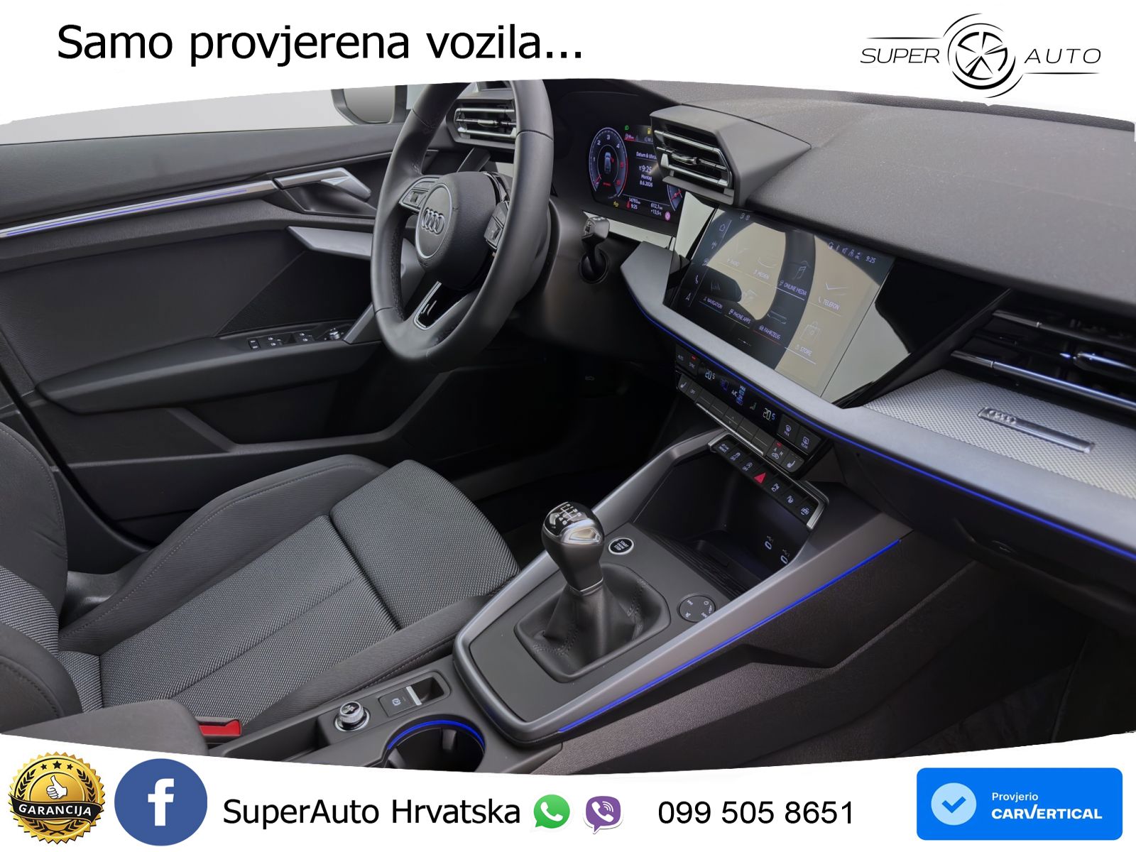 Audi A3 30 TDI (116 KS) LED+GR SJED+ACC