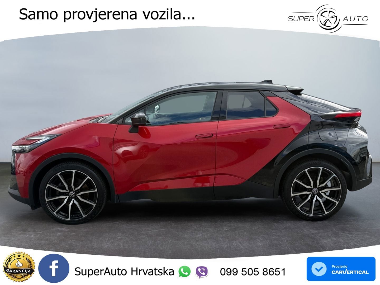 Toyota C-HR 2.0 (223 KS) PHEV e-CVT GR Sport LED+GR SJED+ACC