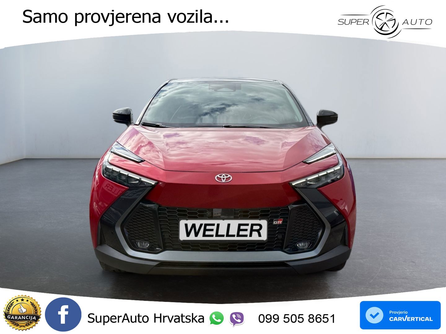Toyota C-HR 2.0 (223 KS) PHEV e-CVT GR Sport LED+GR SJED+ACC