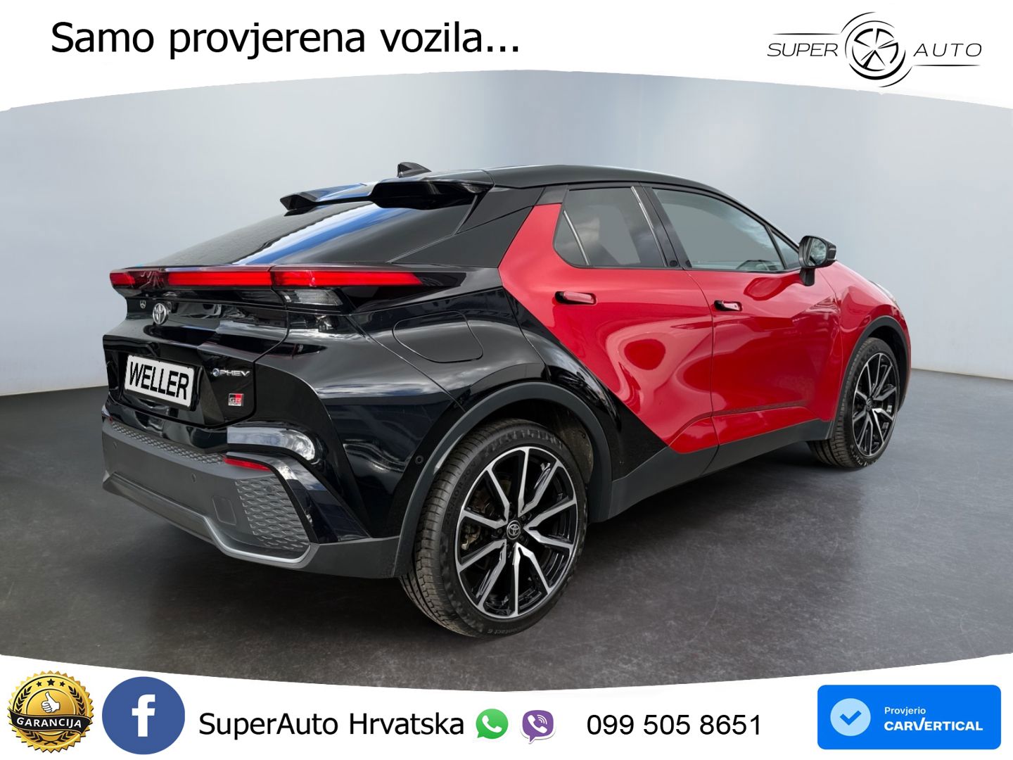 Toyota C-HR 2.0 (223 KS) PHEV e-CVT GR Sport LED+GR SJED+ACC