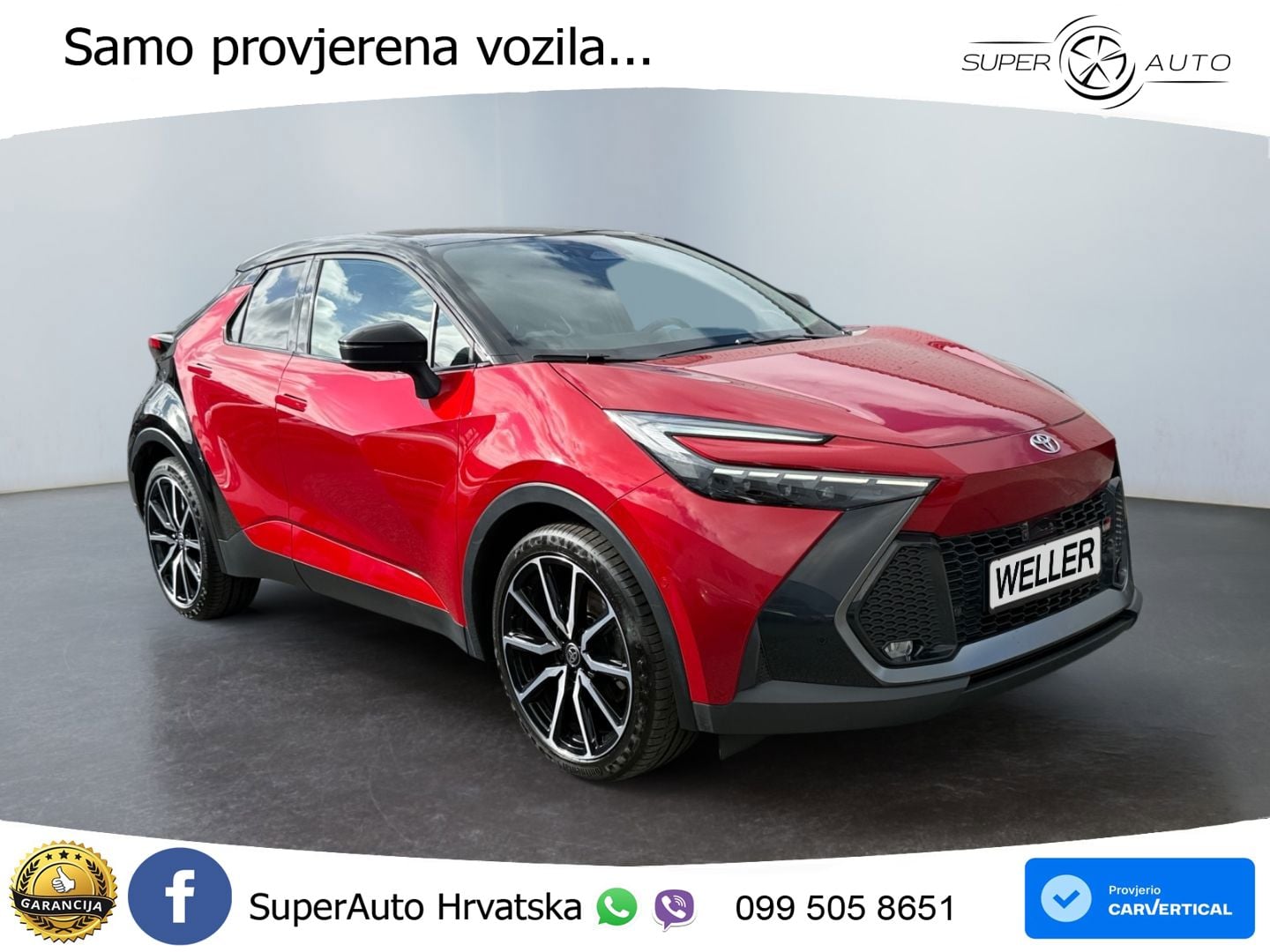 Toyota C-HR 2.0 (223 KS) PHEV e-CVT GR Sport LED+GR SJED+ACC