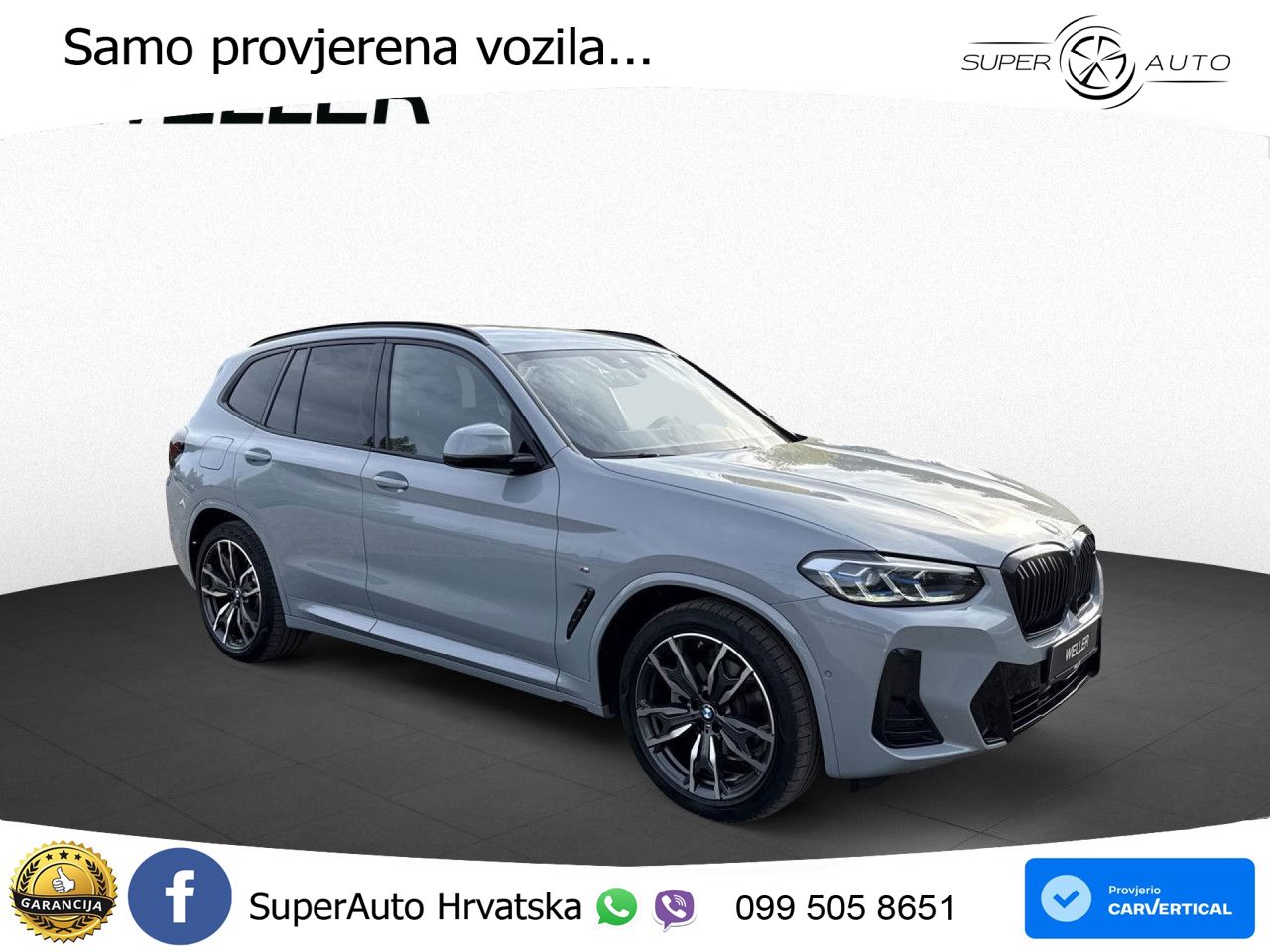 BMW X3 20d xDrive Steptronic M Sport LED+GR SJED+ACC