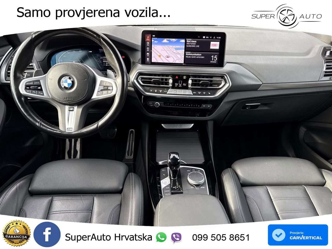 BMW X3 20d xDrive Steptronic M Sport LED+GR SJED+ACC