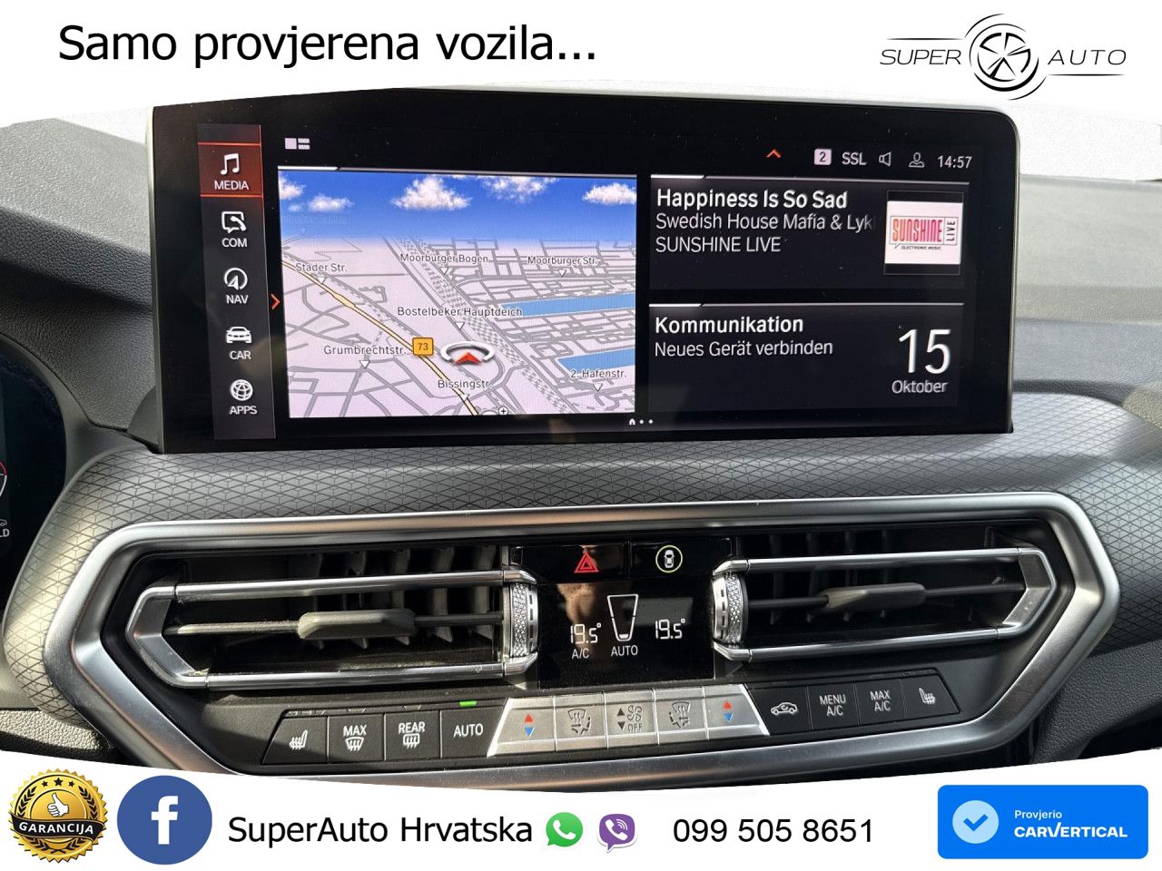 BMW X3 20d xDrive Steptronic M Sport LED+GR SJED+ACC