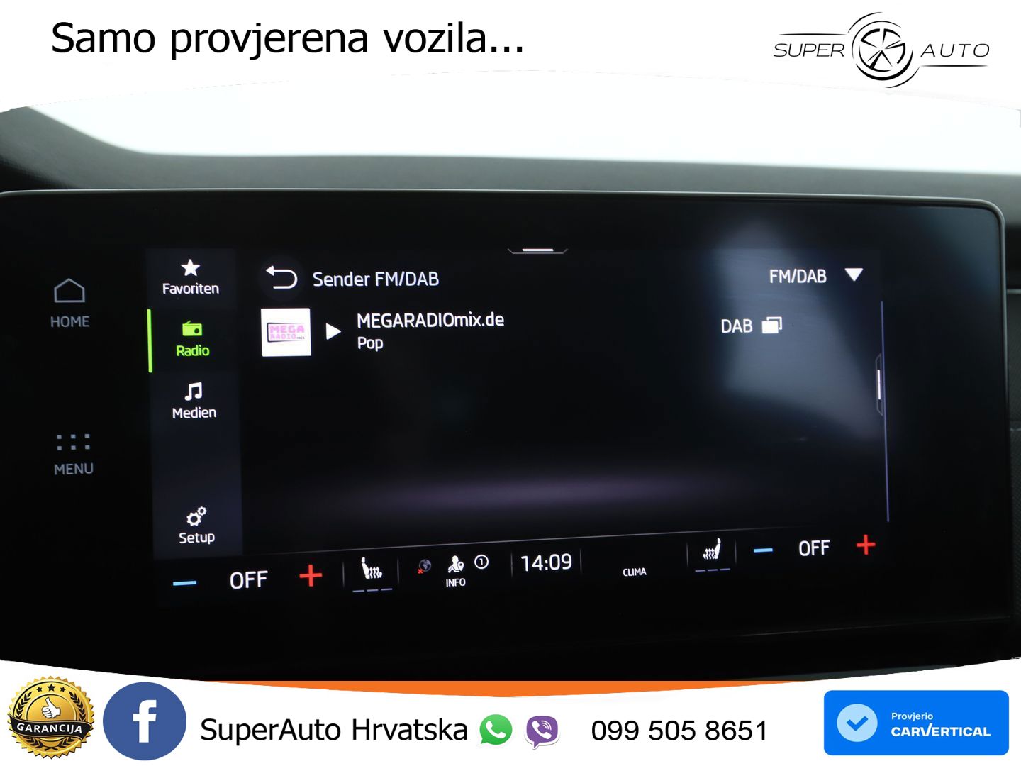 Škoda Octavia Combi 2.0 TDI (150 KS) DSG LED+GR SJED+ACC