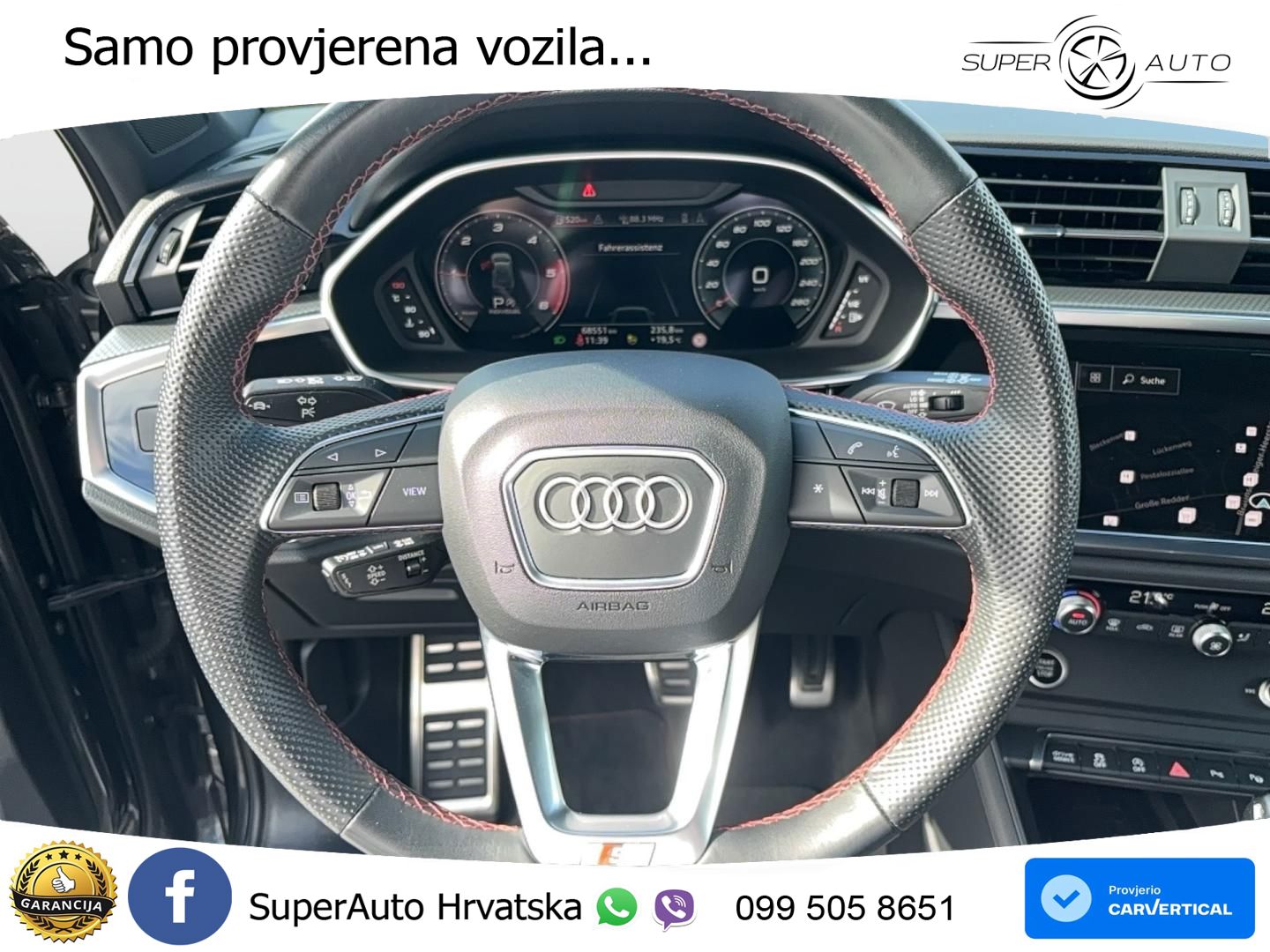 Audi Q3 40 TDI (200 KS) quattro S tronic S line LED+GR SJED+ACC