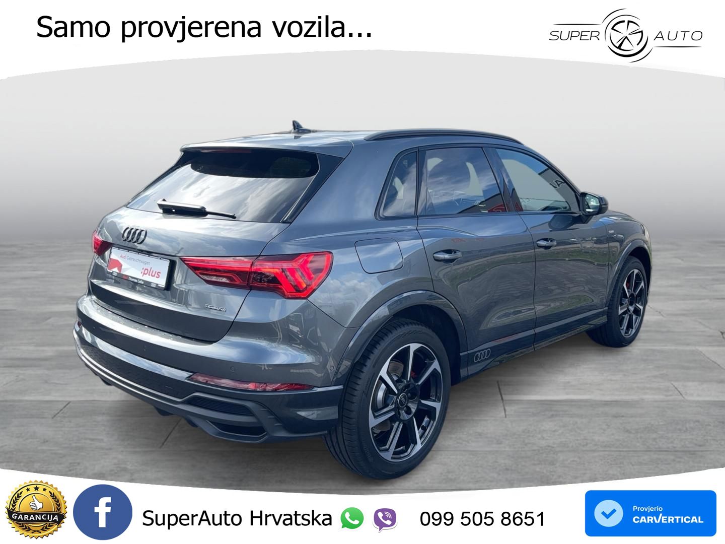 Audi Q3 40 TDI (200 KS) quattro S tronic S line LED+GR SJED+ACC