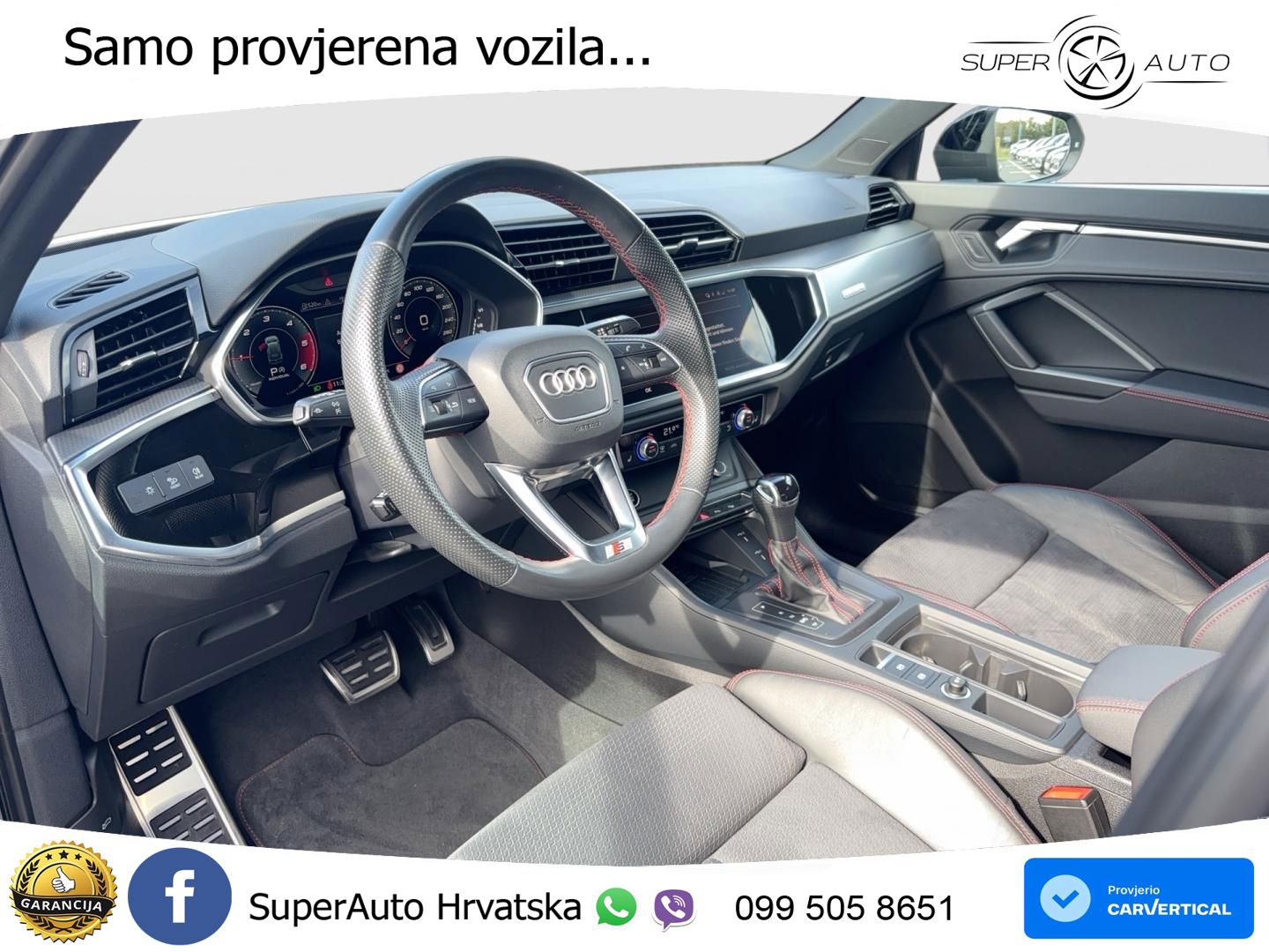 Audi Q3 40 TDI (200 KS) quattro S tronic S line LED+GR SJED+ACC