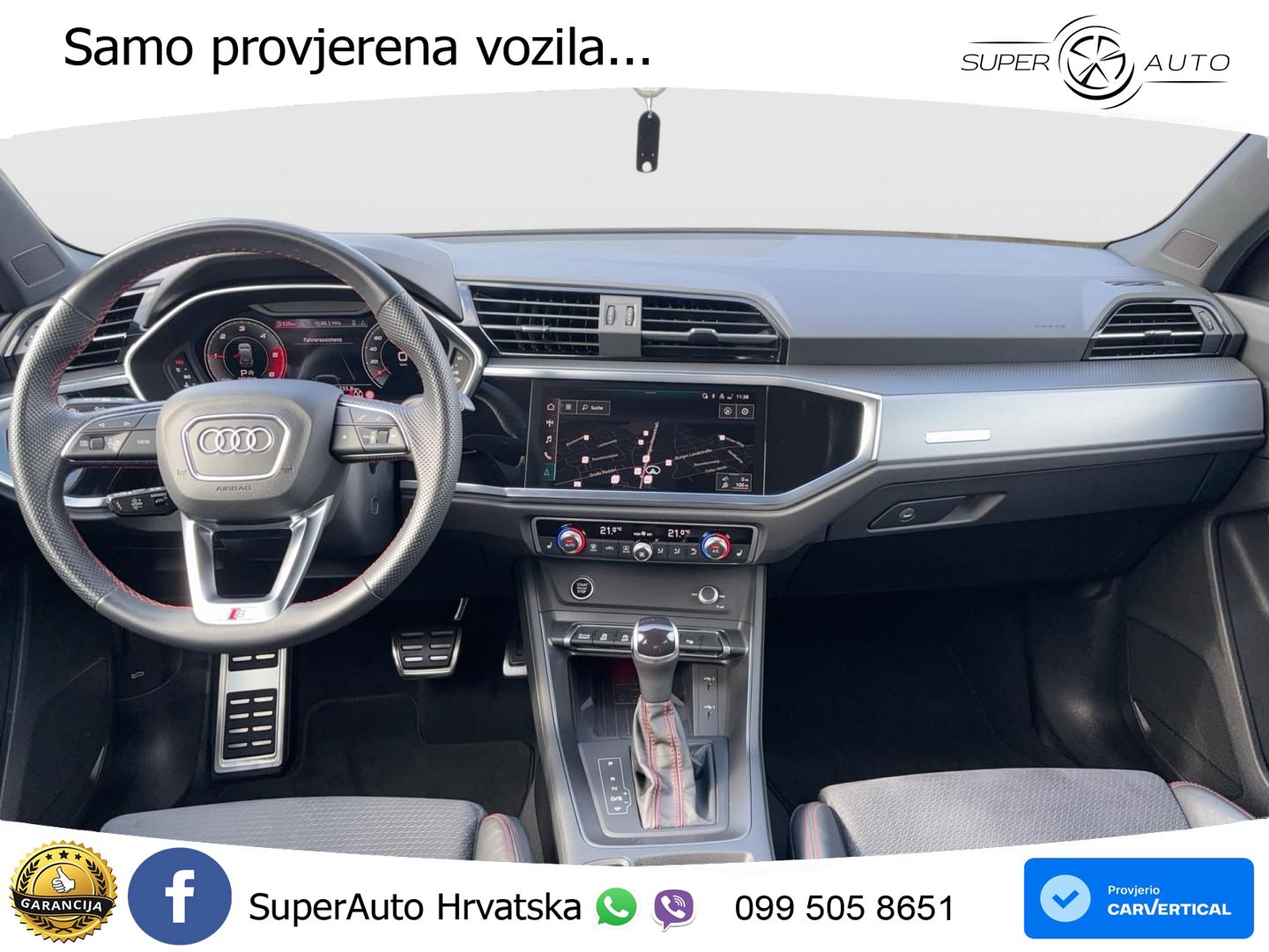 Audi Q3 40 TDI (200 KS) quattro S tronic S line LED+GR SJED+ACC