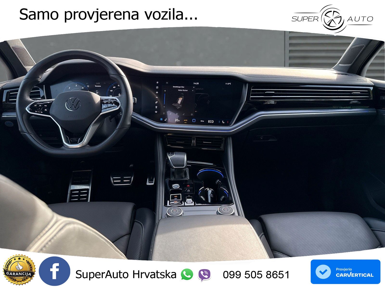 Volkswagen Touareg 3.0 V6 TDI (286 KS) 4MOTION Tiptronic R-Line ACC+HEAD+4xGR SJED+360+PANO