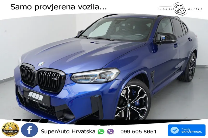 BMW X4 M Competition 3.0 (510 KS) xDrive Steptronic LED+GR SJED+ACC