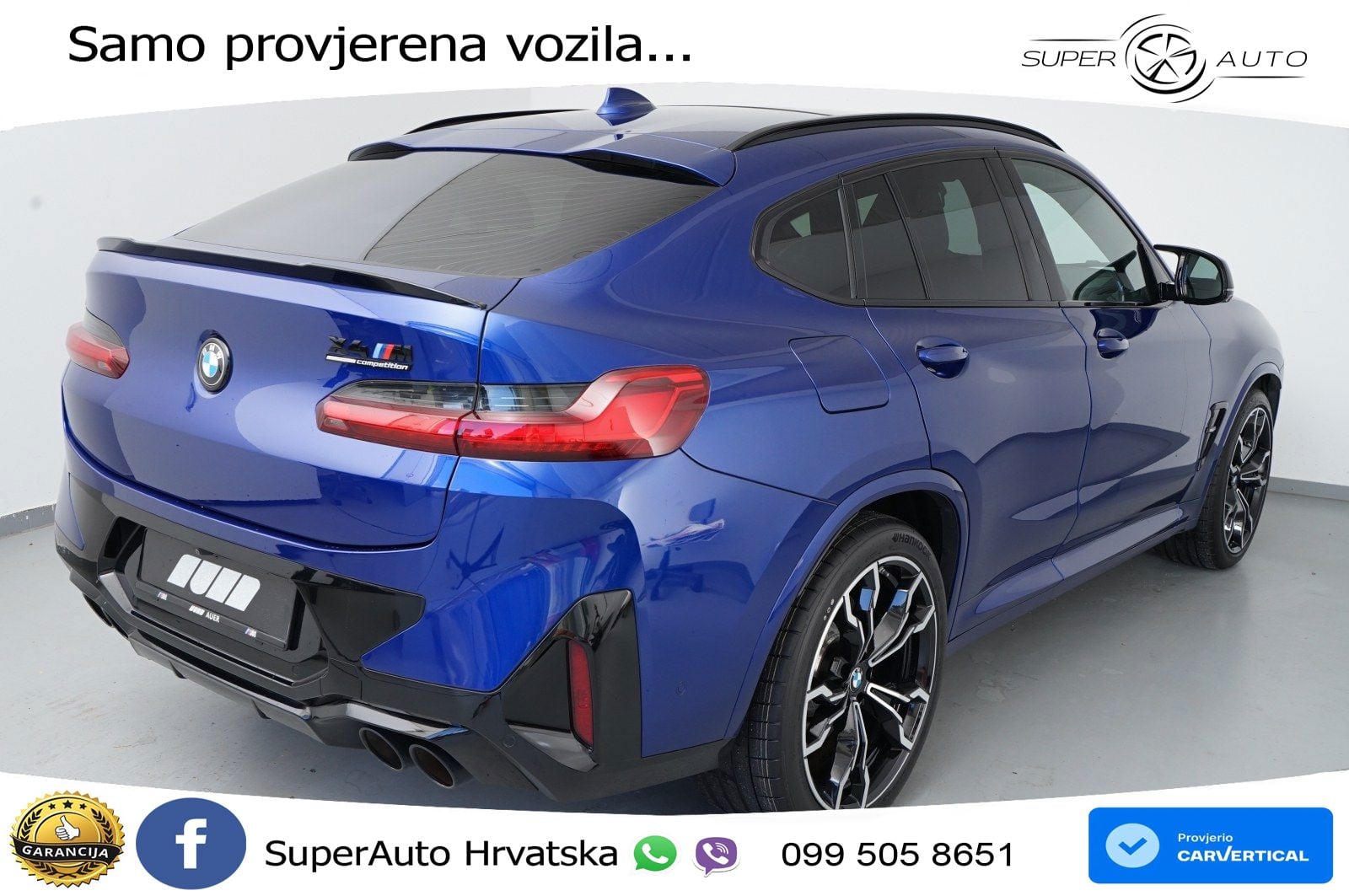 BMW X4 M Competition 3.0 (510 KS) xDrive Steptronic LED+GR SJED+ACC