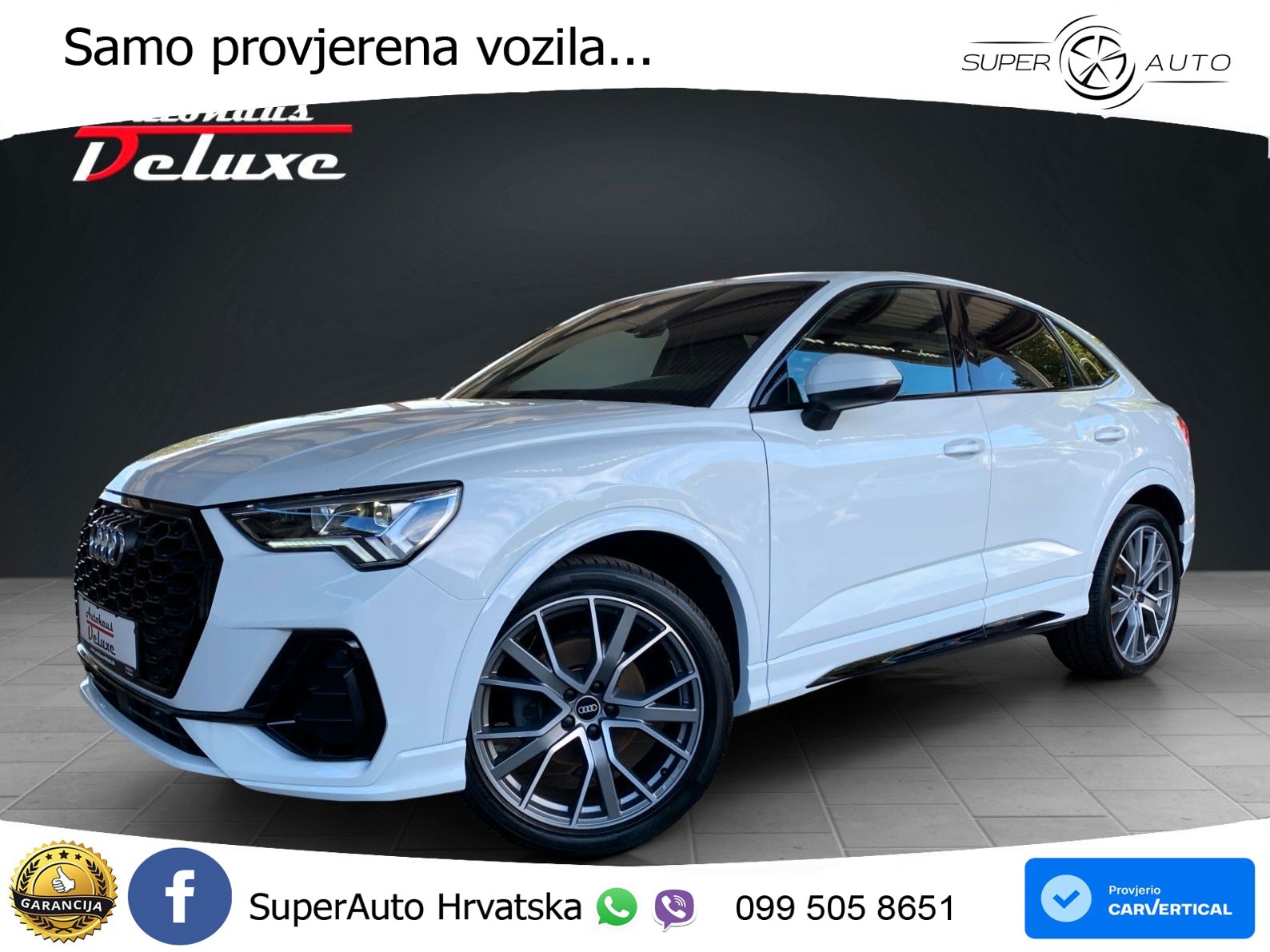 Audi Q3 II Sportback 35 TFSI (150 KS) S tronic S line LED+GR SJED+ACC