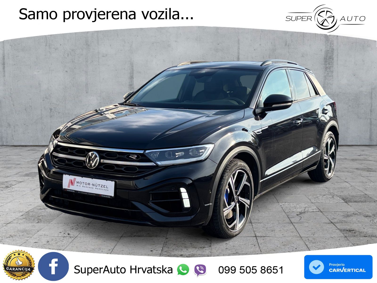 Volkswagen T-Roc R 2.0 TSI (300 KS) OPF 4M DSG MATRIX+GR SJED+KAM