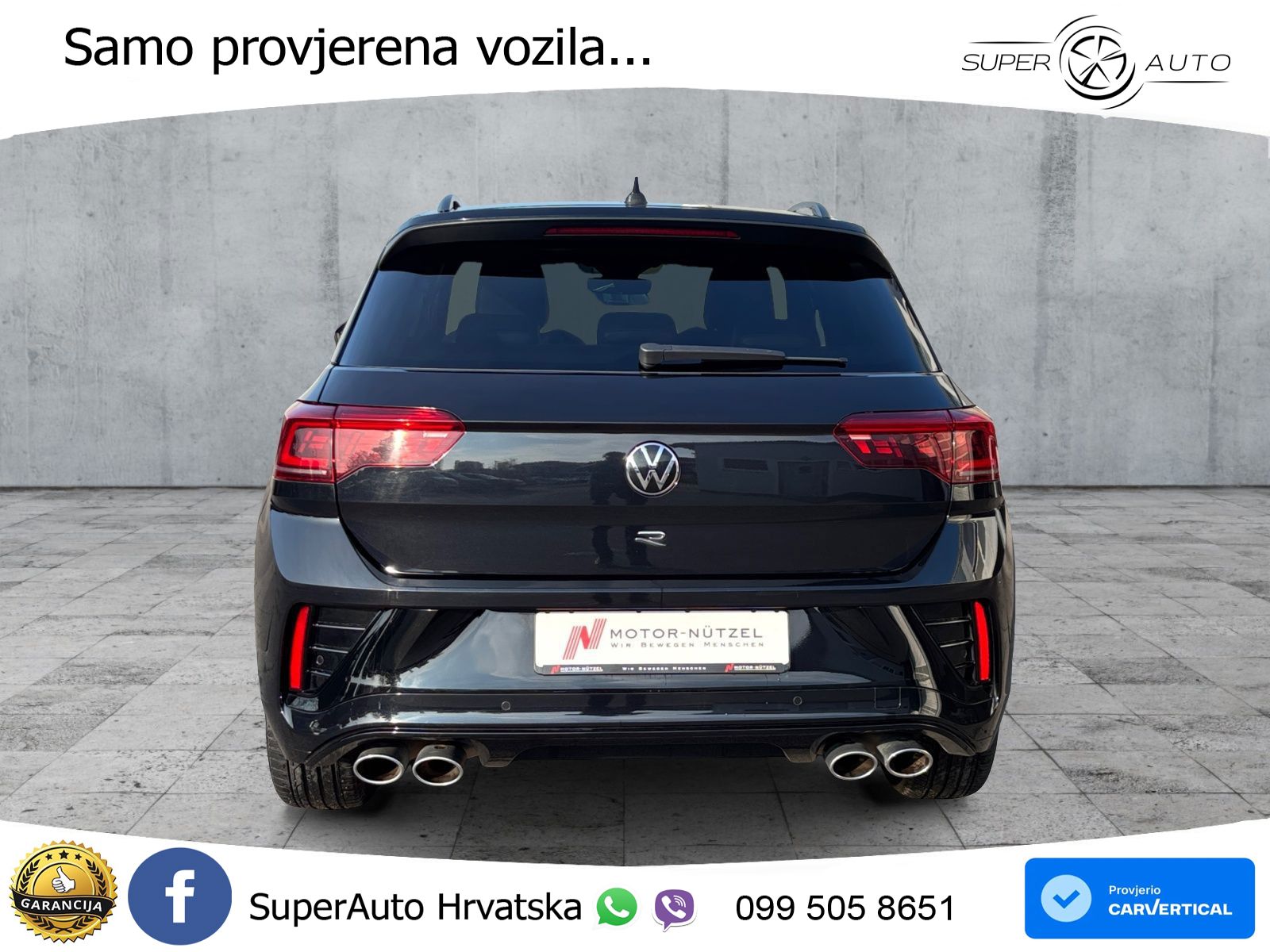 Volkswagen T-Roc R 2.0 TSI (300 KS) OPF 4M DSG MATRIX+GR SJED+KAM