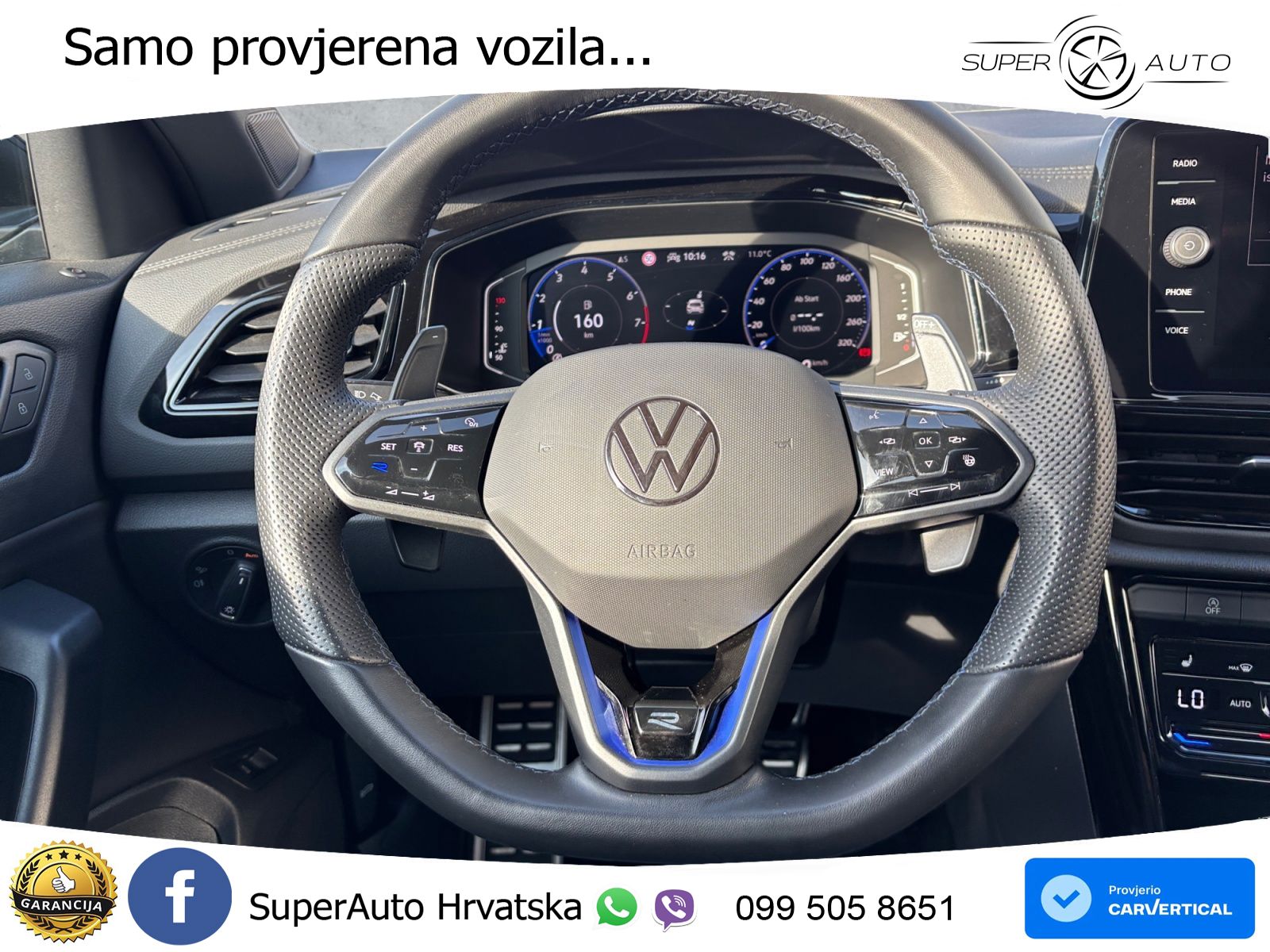Volkswagen T-Roc R 2.0 TSI (300 KS) OPF 4M DSG MATRIX+GR SJED+KAM