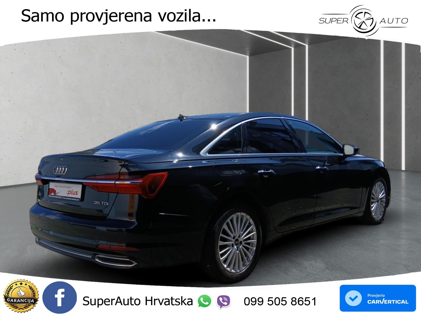 Audi A6 35 TDI (163 KS) S tronic LED+GR SJED+ACC