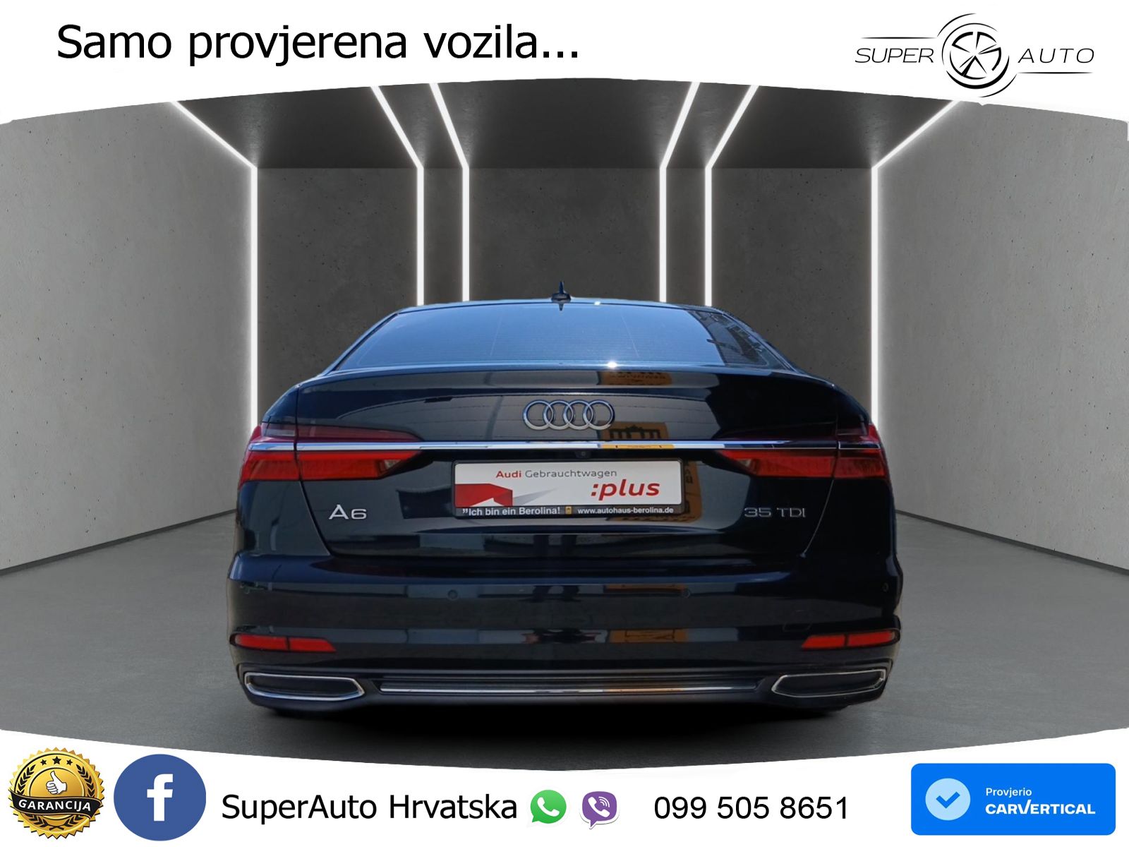Audi A6 35 TDI (163 KS) S tronic LED+GR SJED+ACC
