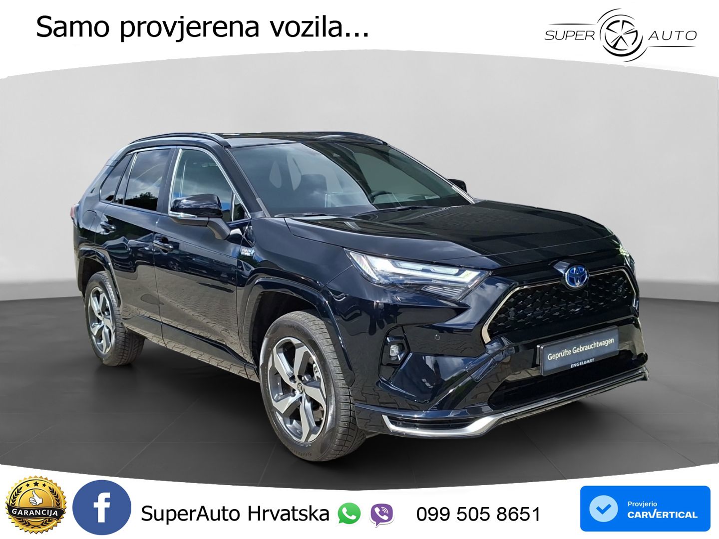 Toyota RAV4 2.5 D-4S (306 KS) Hybrid AWD-i e-CVT LED+GR SJED+ACC