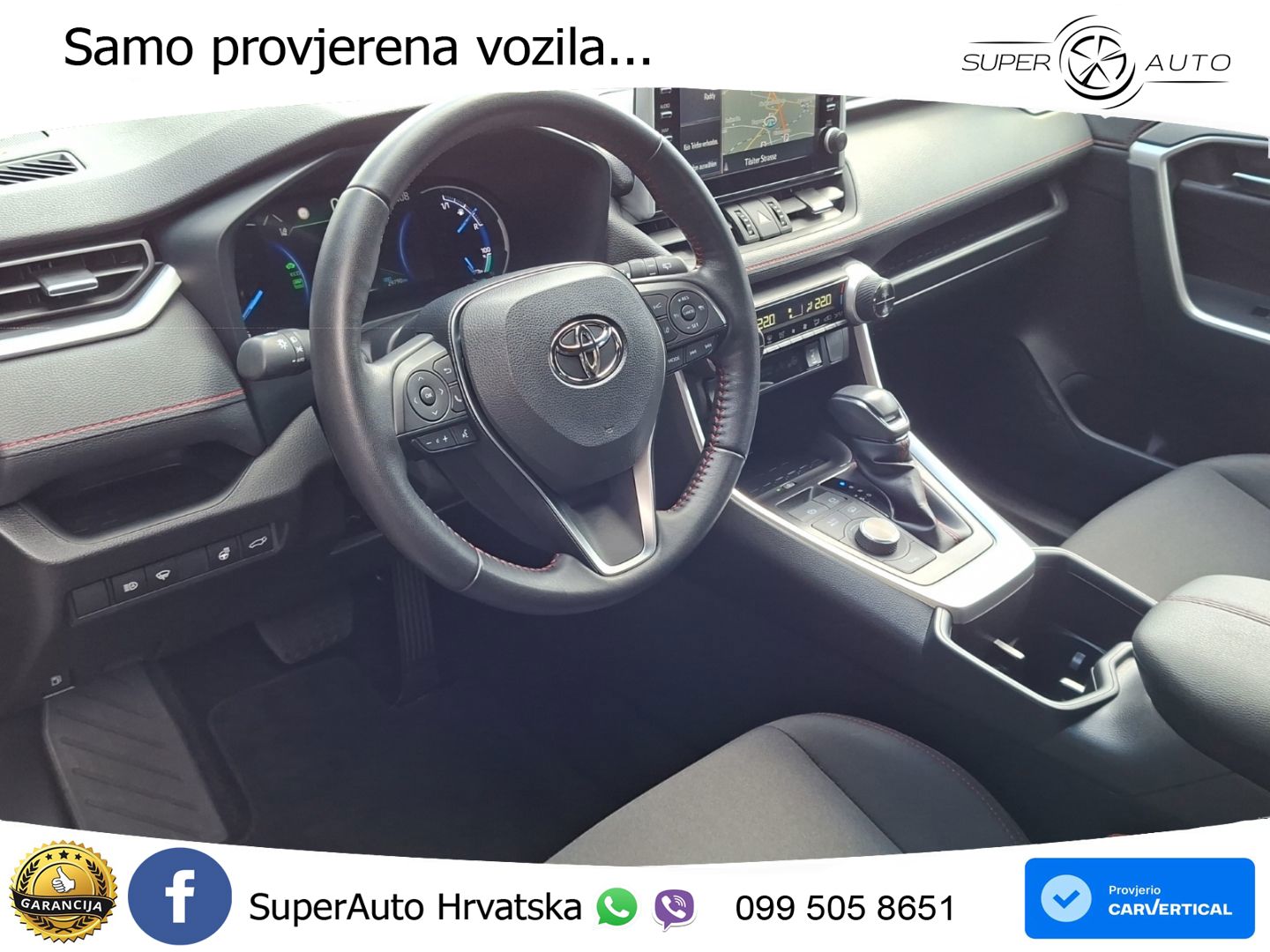 Toyota RAV4 2.5 D-4S (306 KS) Hybrid AWD-i e-CVT LED+GR SJED+ACC