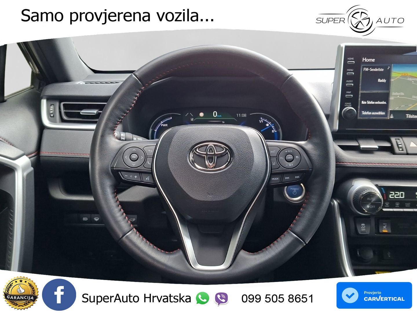 Toyota RAV4 2.5 D-4S (306 KS) Hybrid AWD-i e-CVT LED+GR SJED+ACC