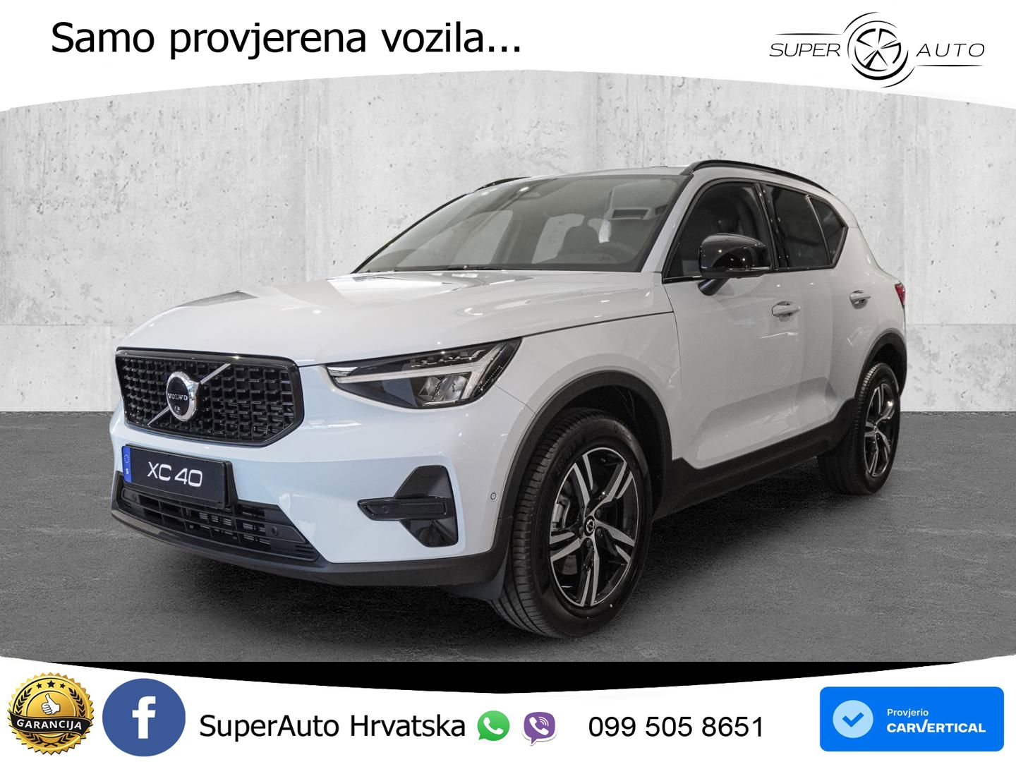 Volvo XC40 2.0 B3 163 KS Automatic LED+GR SJED+ACC