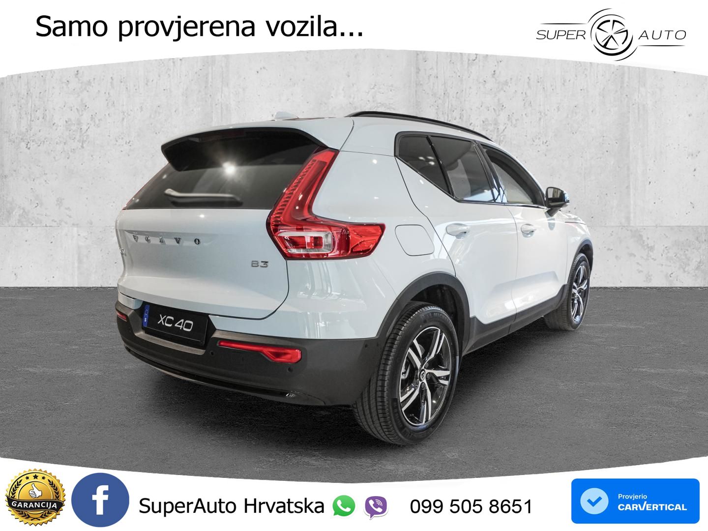 Volvo XC40 2.0 B3 163 KS Automatic LED+GR SJED+ACC