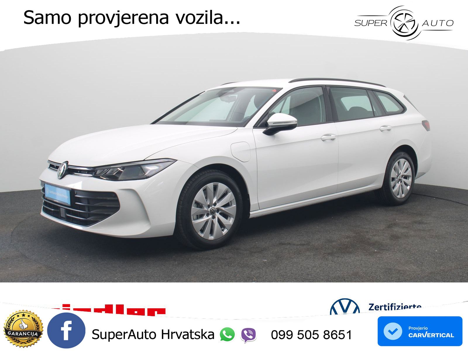 Volkswagen Passat Variant 1.5 TSI (204 KS) eHybrid DSG LED+GR SJED+ACC
