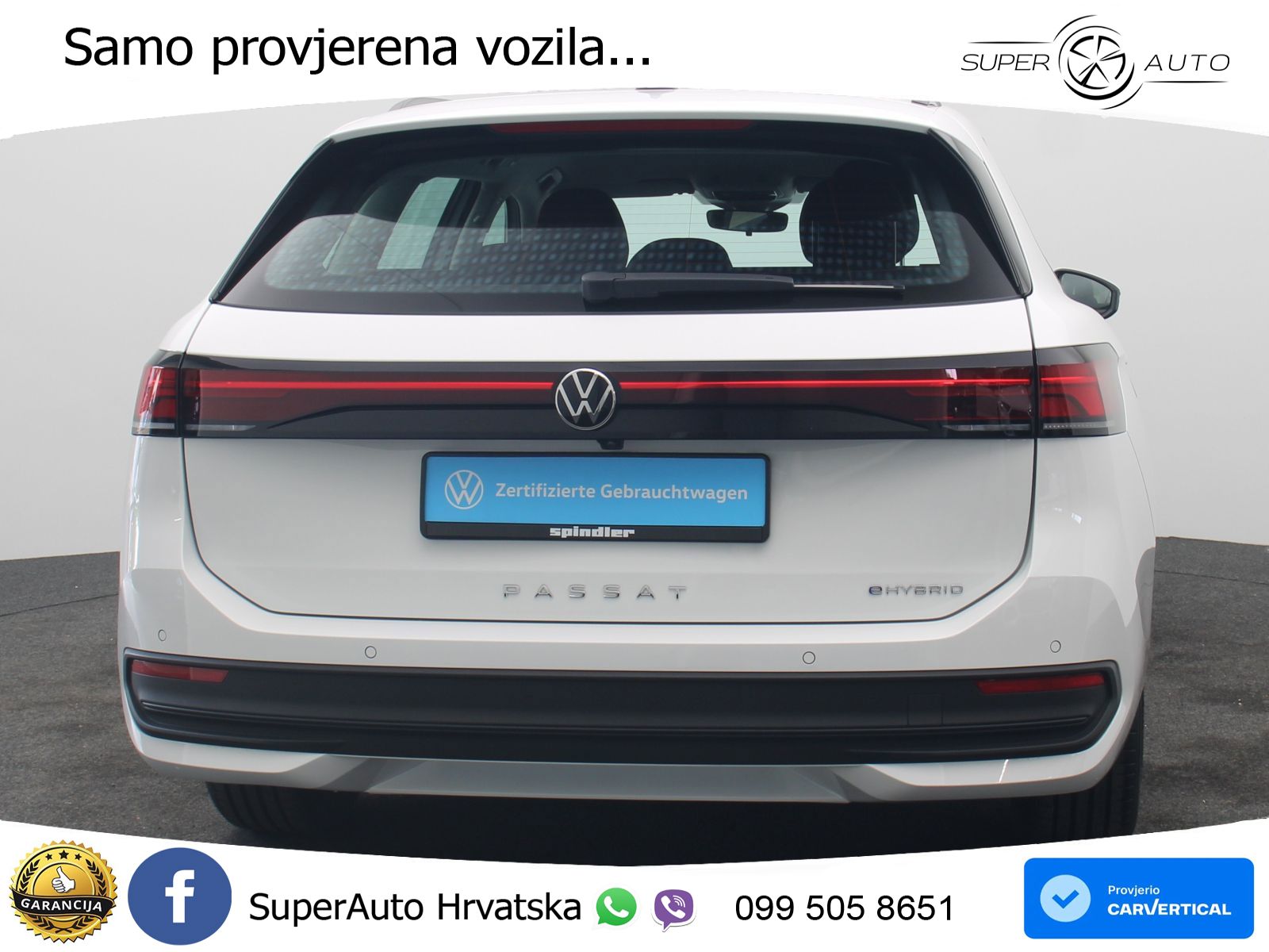 Volkswagen Passat Variant 1.5 TSI (204 KS) eHybrid DSG LED+GR SJED+ACC