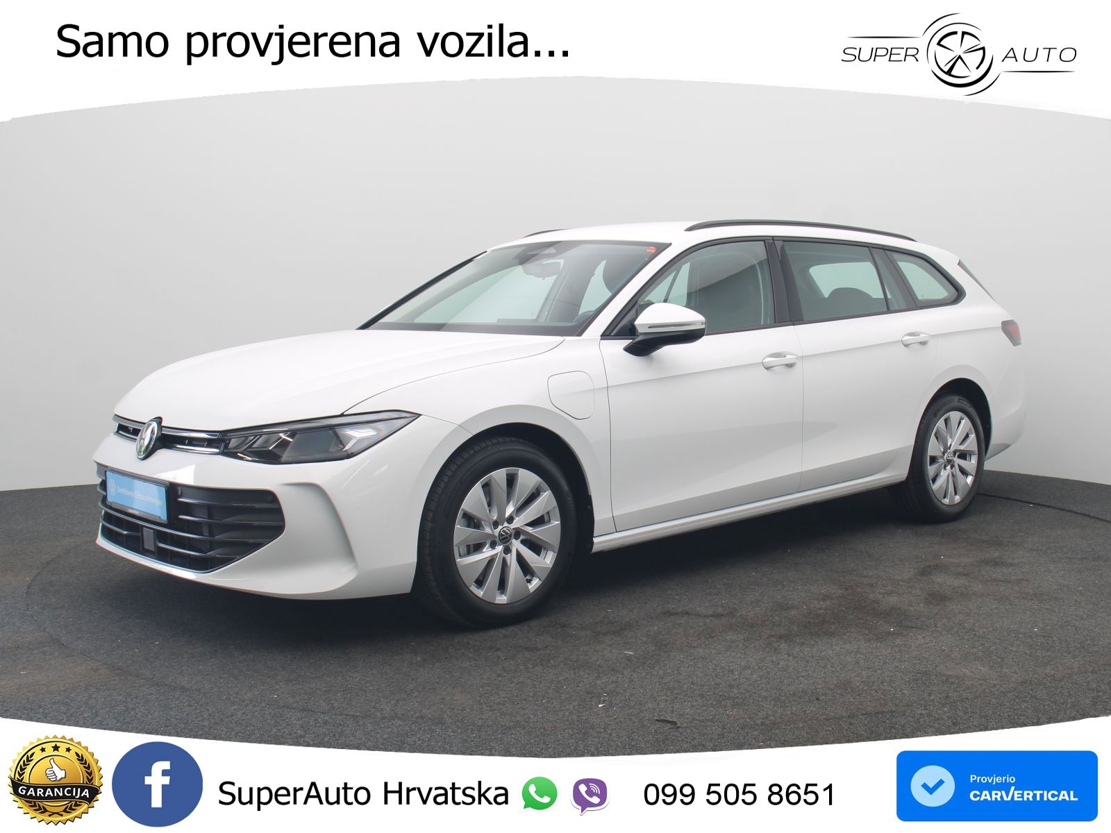 Volkswagen Passat Variant 1.5 TSI (204 KS) eHybrid DSG LED+GR SJED+ACC