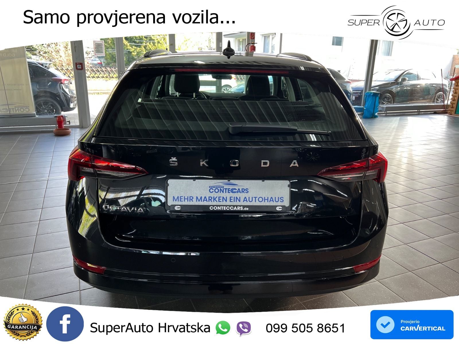 Škoda Octavia Combi 2.0 TDI (150 KS) DSG LED+GR SJED+ACC