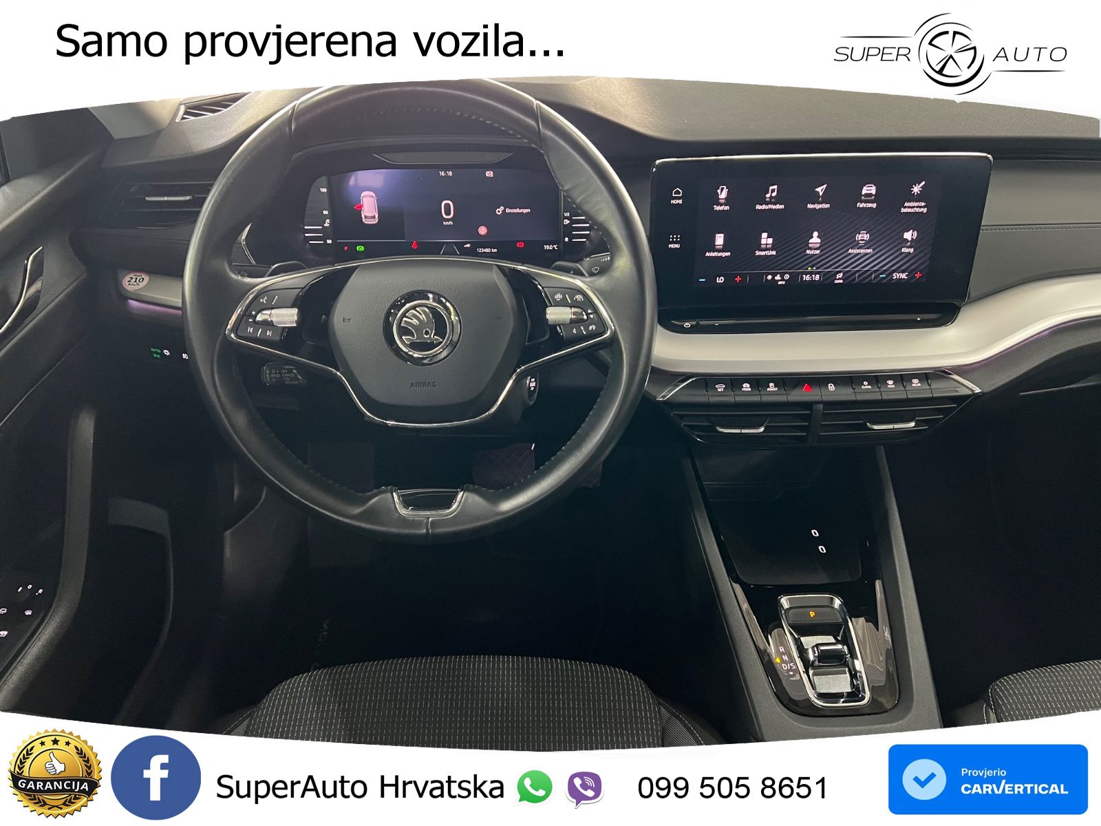 Škoda Octavia Combi 2.0 TDI (150 KS) DSG LED+GR SJED+ACC