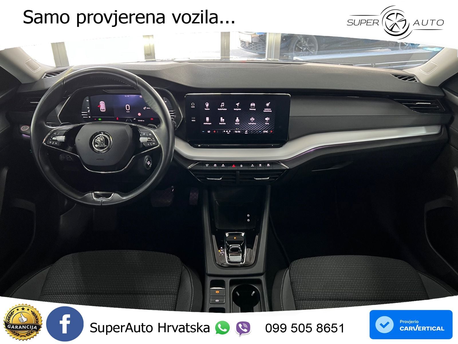 Škoda Octavia Combi 2.0 TDI (150 KS) DSG LED+GR SJED+ACC