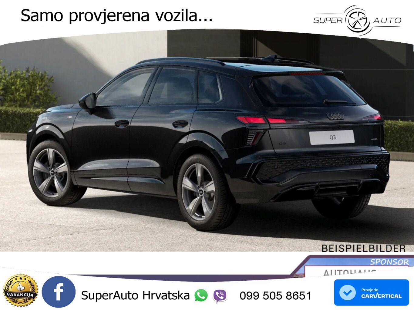 Audi Q3 2.0 TFSI (265 KS) quattro S tronic LED+GR SJED+ACC